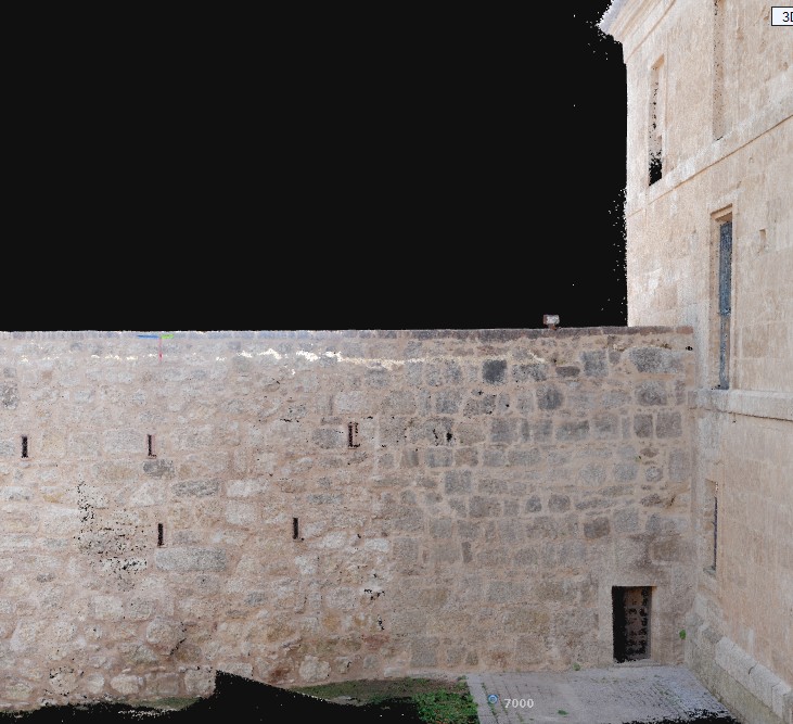 nube de puntos topográfica Salamanca